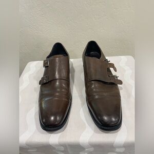 Express Men's Size 11  Dress Double Monk Strap Shoes.